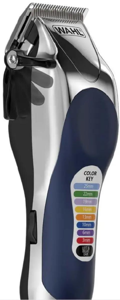 WAHL® COLOR KEY 25mm 22mm 19mm 16mm 13mm 10mm 6mm 3mm LEFT & RIGHT EAR