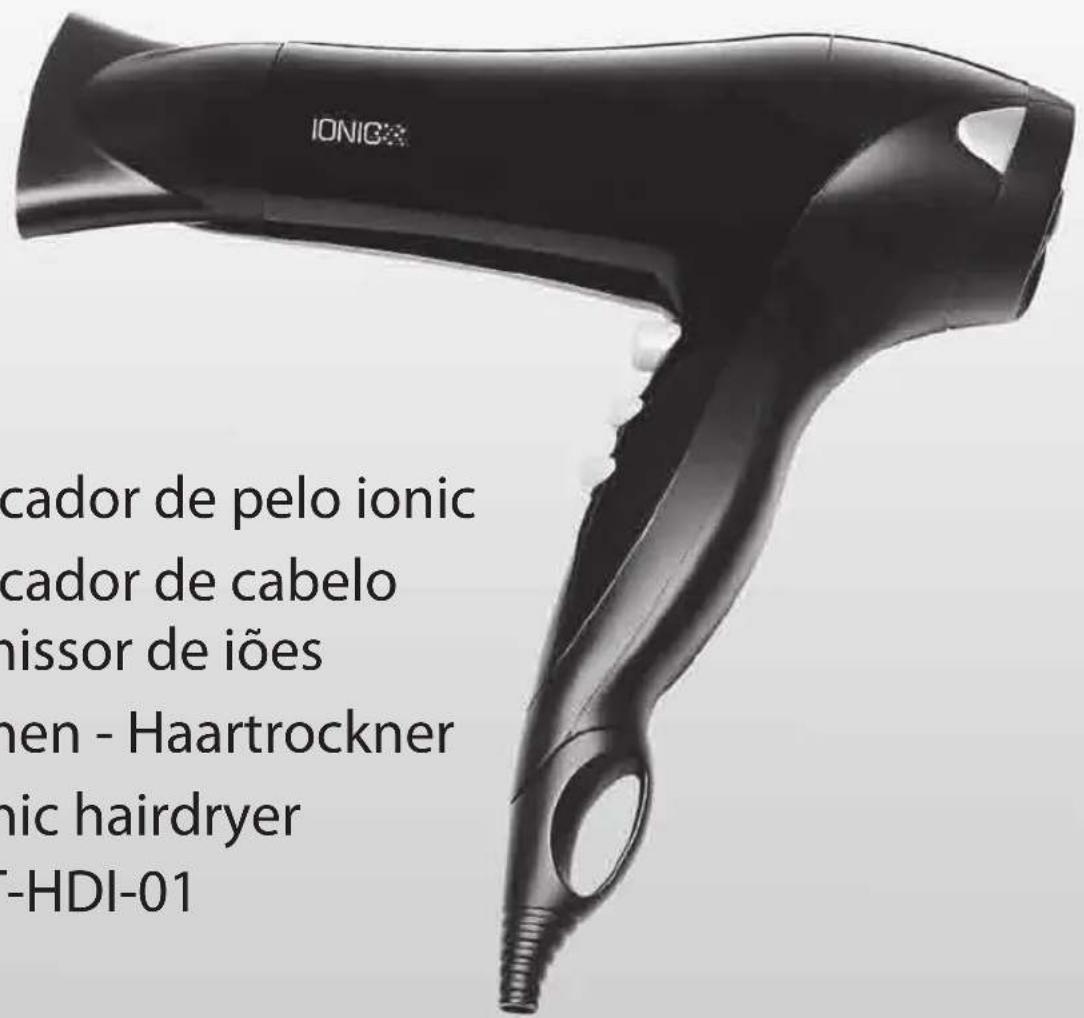 Aldi GT-HDI-01 - MANUAL DE INSTRUCCIONES MANUAL DE INSTRUÇÕES BEDIENUNGSANLEITUNG OPERATING INSTRUCTIONS - 1