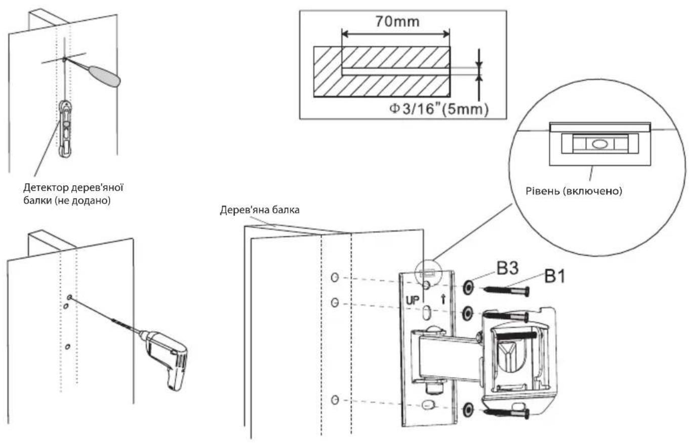 ECG LD 174202 - 1В – Збірка для дерев'яної балки - 1