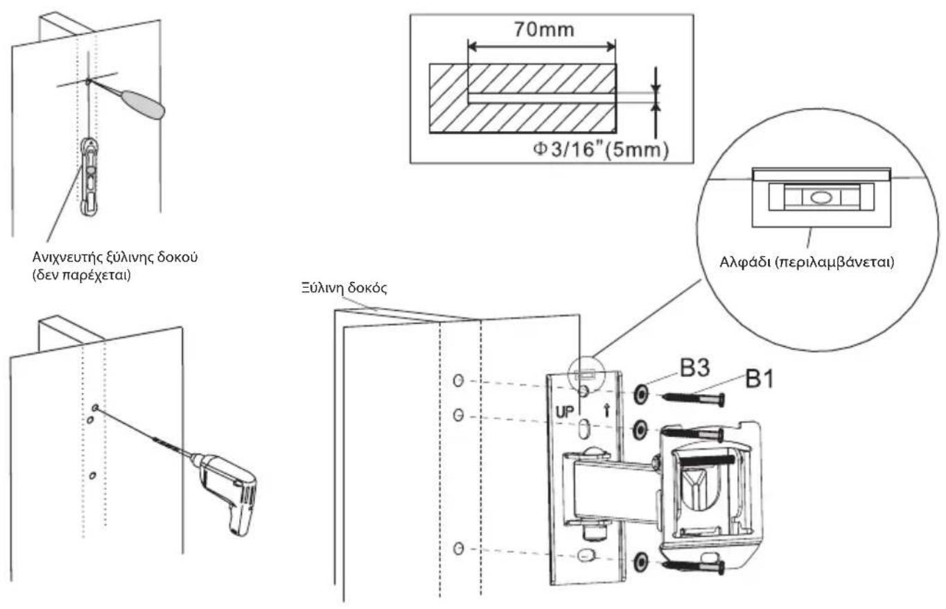 ECG LD 174202 - 1B – Συναρμολόγηση για ξύλινες δοκούς - 1
