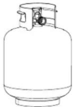 Char-Broil Professional 467790417 - Gas Cylinder - 1