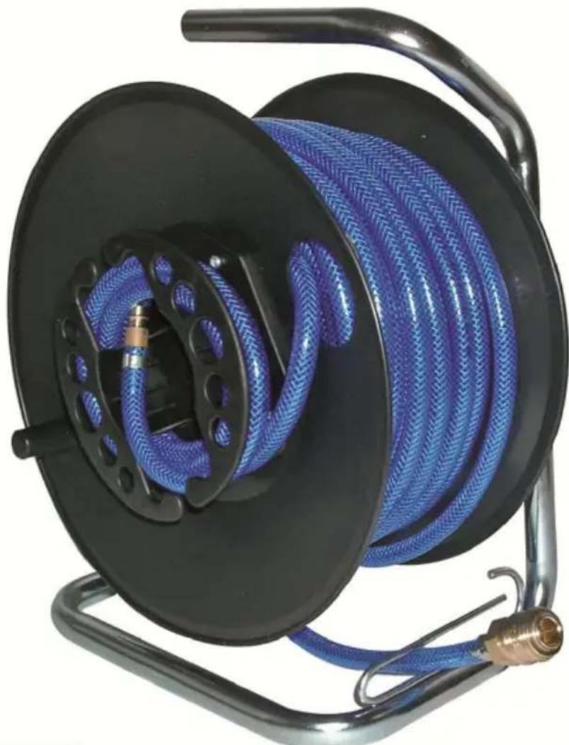 POWERFIX IAN 89560 - Compressed air hose drum - 1