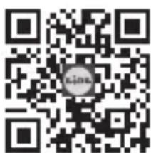 QR code image with a central circular logo containing the text 'eLina'