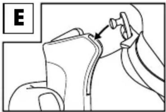 CRIVIT IAN 93798 - Quick removal of the straps from the handle grip - 2