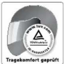 WWW.TUV.COM TÜdmark® ID: 5101637724 Tragekomfort geprüft