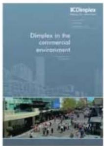ICDimplex INDUSTRIAL ECONOMICS Dimplex in the commercial environment