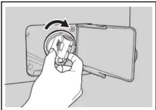 ELECTROLUX EWW9024D3WB - To clean the drain pump: - 9