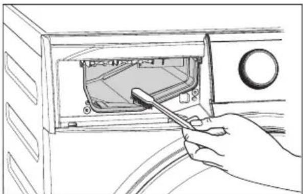 ELECTROLUX EWW9024D3WB - Cleaning The Drawer Recess - 1