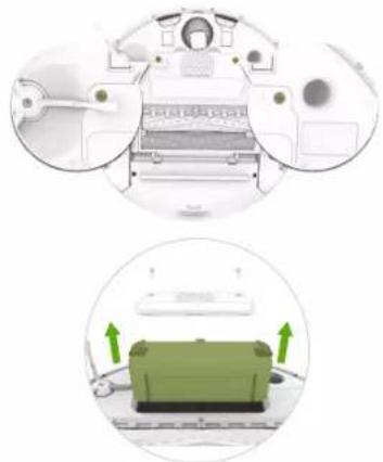 IROBOT Roomba 981 - Entfernen des Akkus - 1