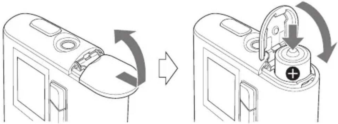 JVC XA-MP101W - INSTALLING BATTERY - 1