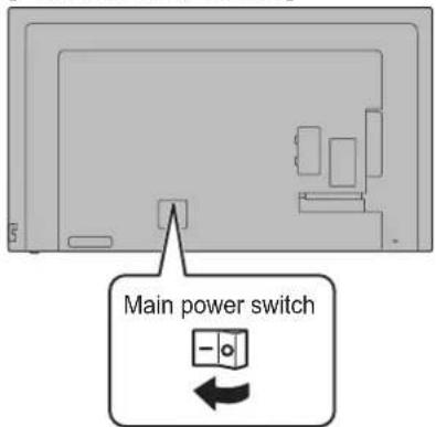 Main power switch