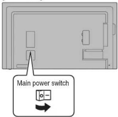 Main power switch