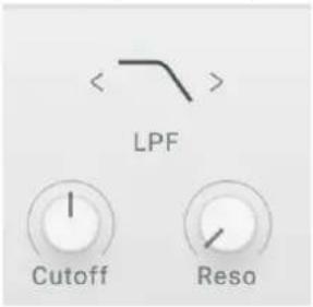 < > LPF Cutoff Reso