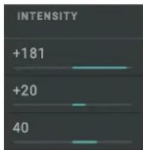 INTENSITY +181 +20 40