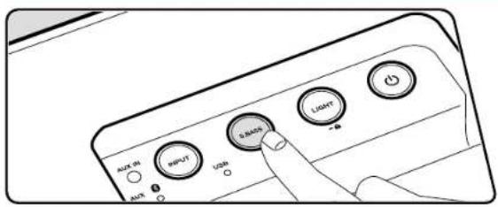 ALT 01 AUR INPUT S-AMP USB LIGHT Power