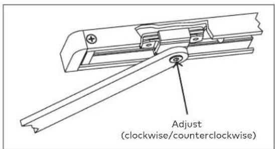 Adjust (clockwise/counterclockwise)