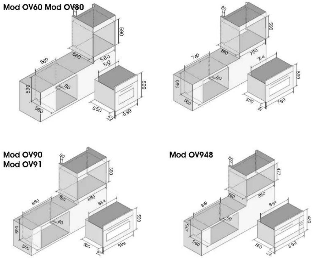 ILVE OV30SLT3 - Instructions for installation - 2