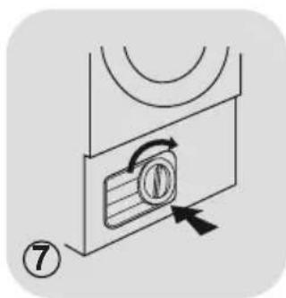 HOOVER HLE H8A2TE-84 - So reinigen Sie den Schwammfilter - 6