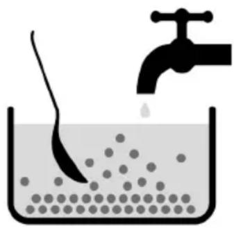 Rommelsbacher FD 500/S - Rinsing the jelly pearls in clear water - 1