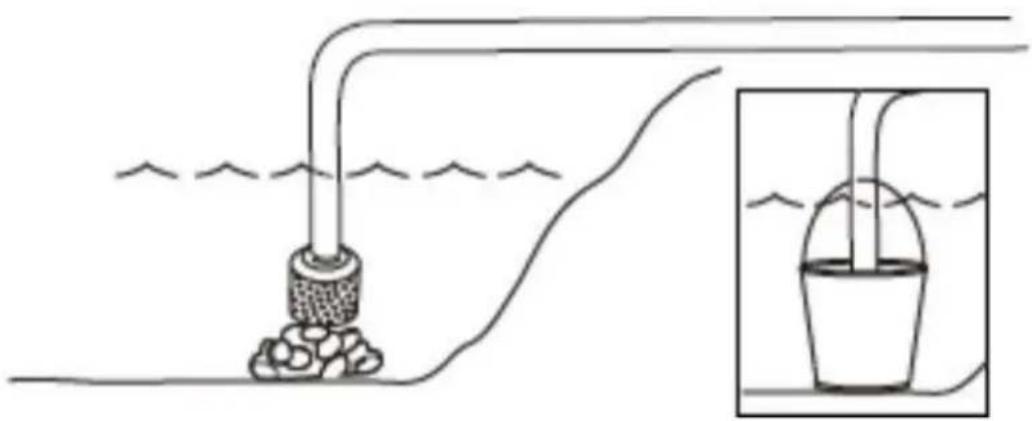 HYUNDAI DHY80E - Locating the Strainer Basket into the Water Source - 1