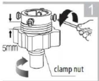 5mm clamp nut