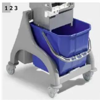 KARCHER Single 25 - Single mobile bucket with press 25 l - 1