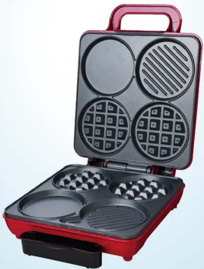 Ambiano GT-ABG-01 - AMERICAN BREAKFAST GRILL - 1