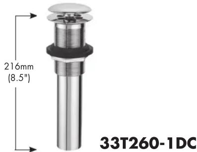 216mm (8.5") 33T260-1DC