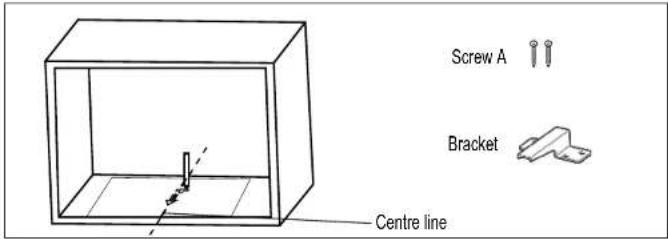 Screw A Bracket Centre line