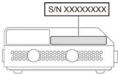 S/N XXXXXXXX