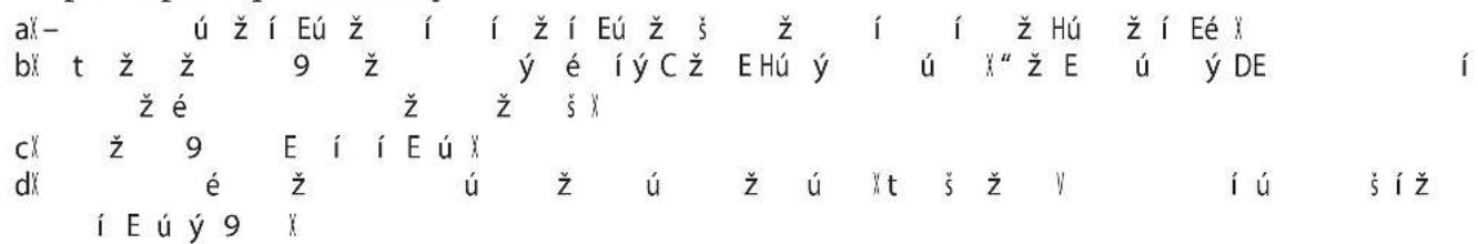 aX - ú zí Eú zí í zí Eú zš zí í zí Hú zí Éé x bX t zž 9 zý éíý Cž EHú y ú x“ž E ú y DE í ž é ž zš x cX z 9 Eíí Eú x dX é zú zú u Ž t šž v iú šíž í Eú y 9 x