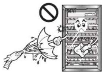 Cartoon illustration showing a hand crashing to a refrigerator with a 'no' symbol, depicting an angry scene.