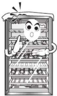 LG GC-W141BXG - When top decoration cloth cover is used: - 2
