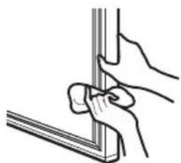 LG GC-W141BXG - Cleaning door seals - 1