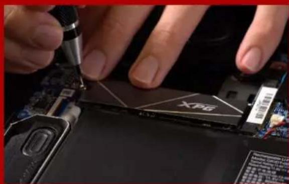 XPG SX8200 Pro - M.2 SSDのスロット位置とねじを確認する - 2