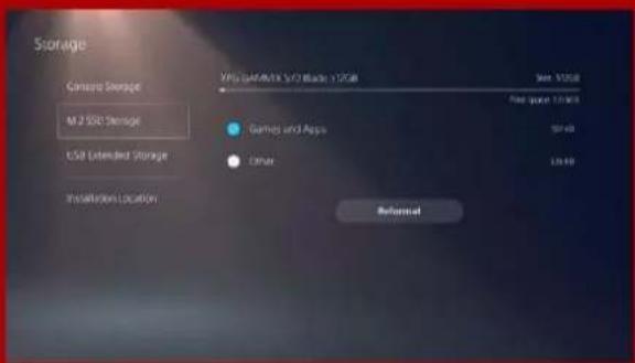 Storage Camera Storage M 2 SSD Storage USB Extended Storage Installation Location VPS GAMES X/Y Blade Y/CCB Set NULL Free space / micro Games and Apps 50 KB Other 10 KB Referout