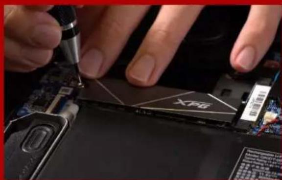 XPG SX8800 Pro - 确认M.2固态硬盘的插槽位置以及螺丝 - 2