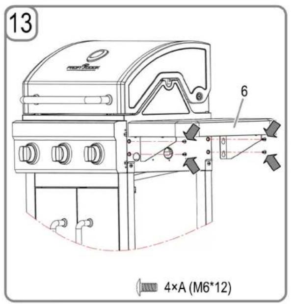 13 4×A (M6*12)