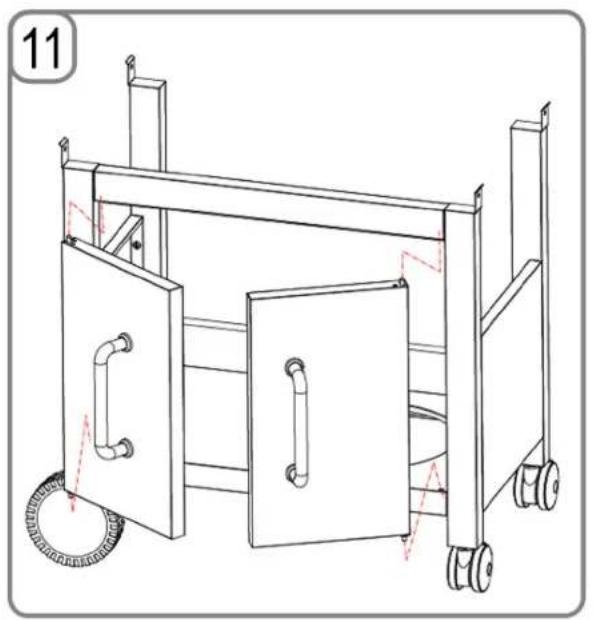 PROFICOOK PC-GG 1179 - Assembling the Grill - 10