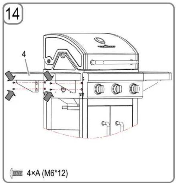 14 4×A (M6*12)