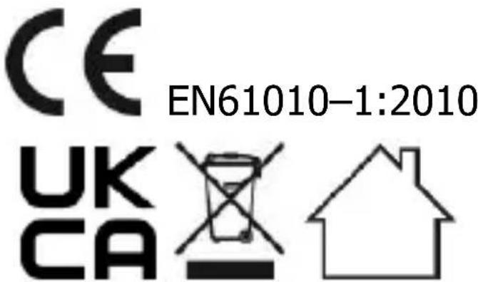 CE EN61010-1:2010 UK CA