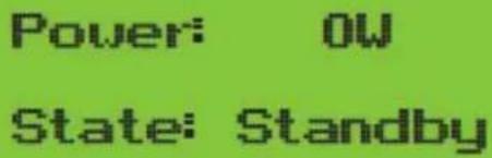 Power: OW State: Standby