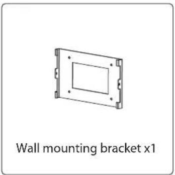 Wall mounting bracket x1