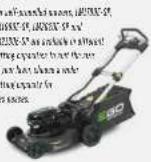 EGO EP7501 - Sloping ground - 1