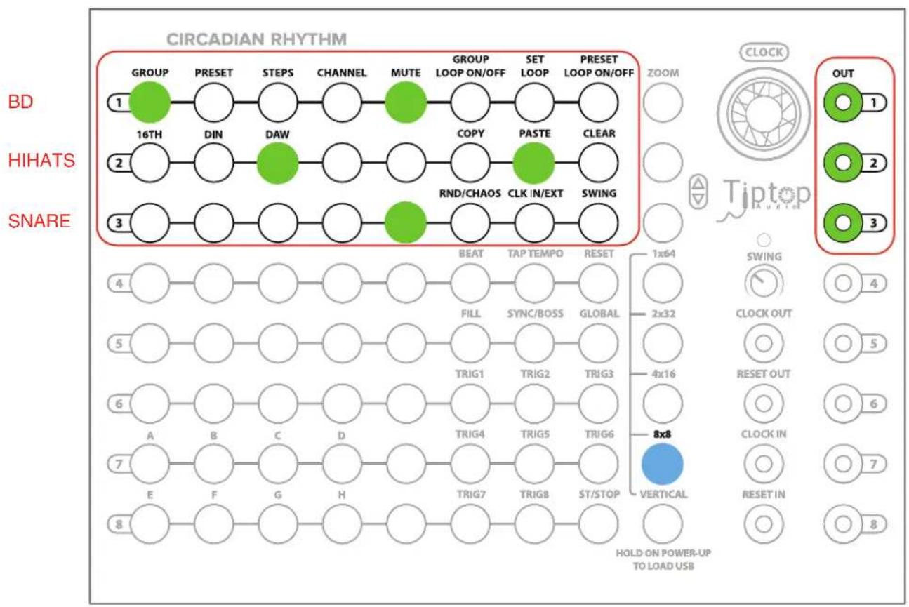 Tiptop Audio Circadian Rhythms - Quickstart Tutorial 2: Other Views - 1