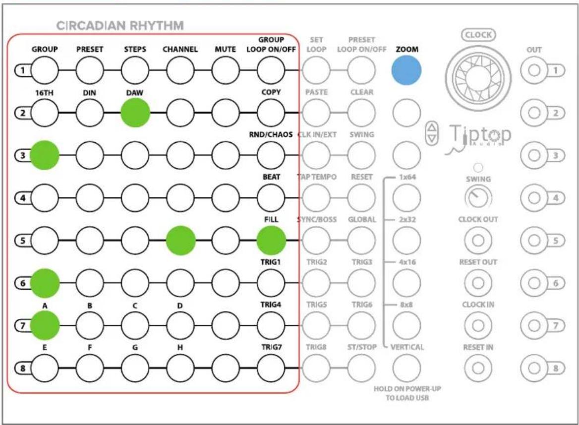 Tiptop Audio Circadian Rhythms - Advanced Tutorial 1: Zoom Programming - 2