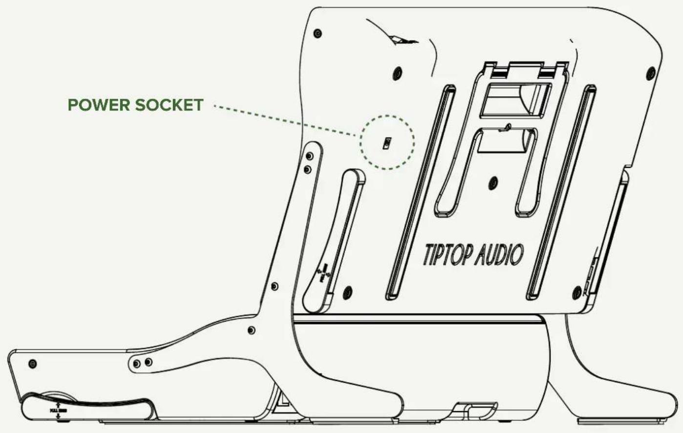 POWER SOCKET TIPTOP AUDIO