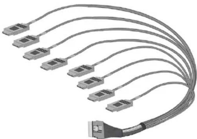 Coiled network of connected electronic components (no text or symbols visible)