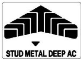 STUD METAL DEEP AC