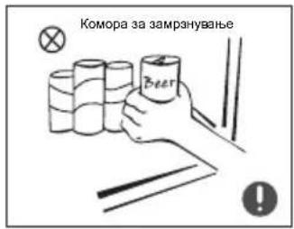 Комора за замранување Beer